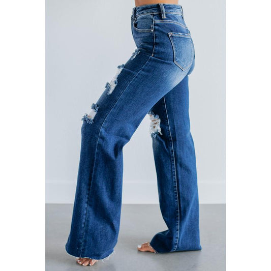 Georgia Risen Jeans - Dark Wash
